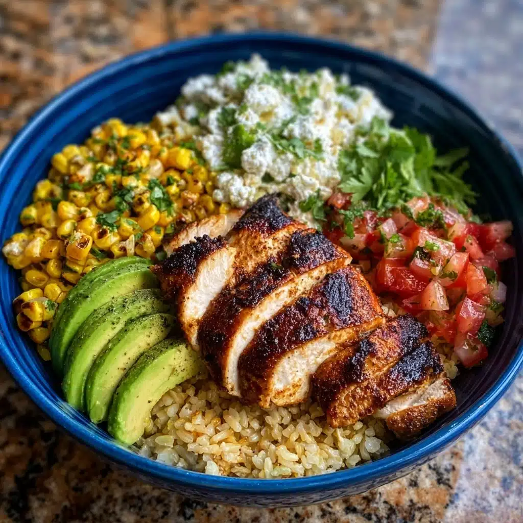 Street Corn Chicken Rice Bowl Recipe - Recipe Image