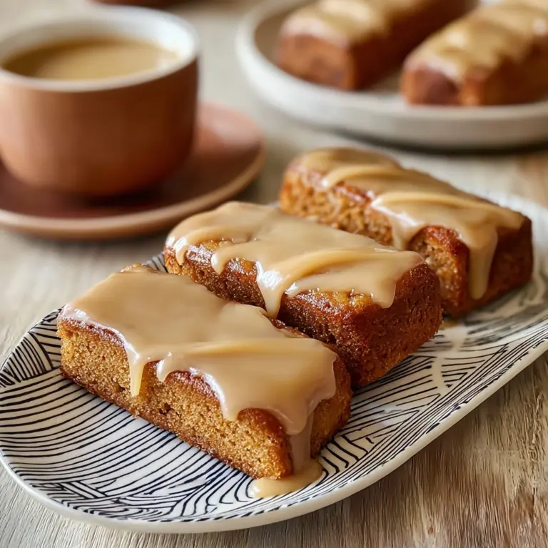 Soft Baked Maple Donut Bars Recipe