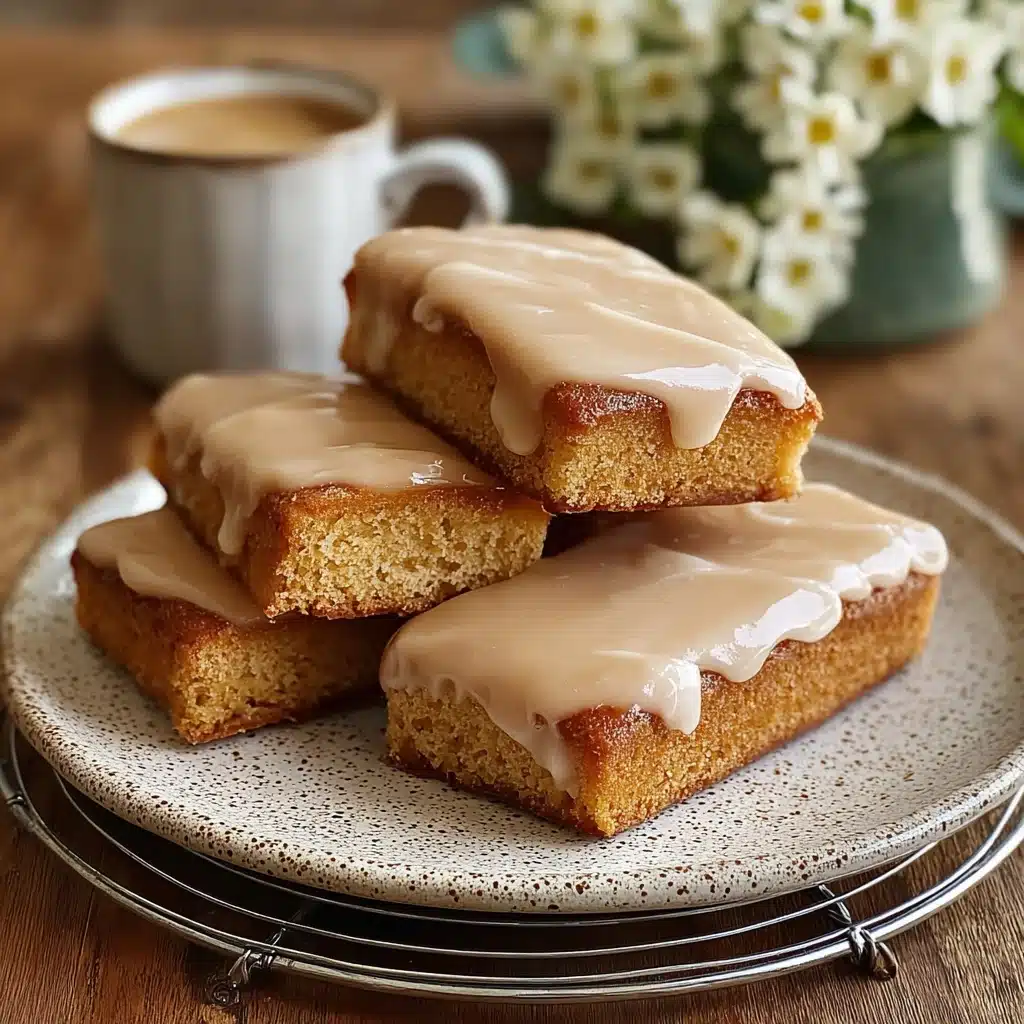 Soft Baked Maple Donut Bars Recipe - Recipe Image