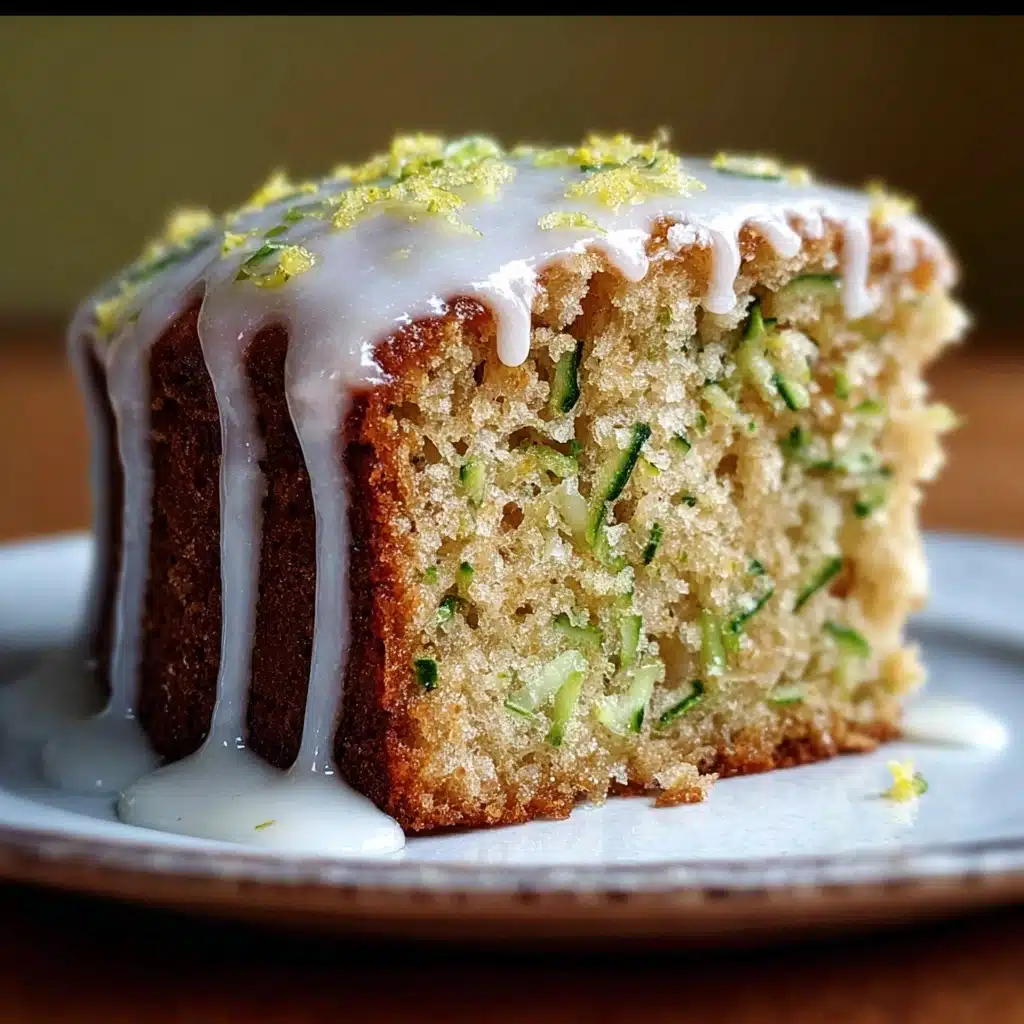 Delicious Lemon Zucchini Bars with Glaze Recipe