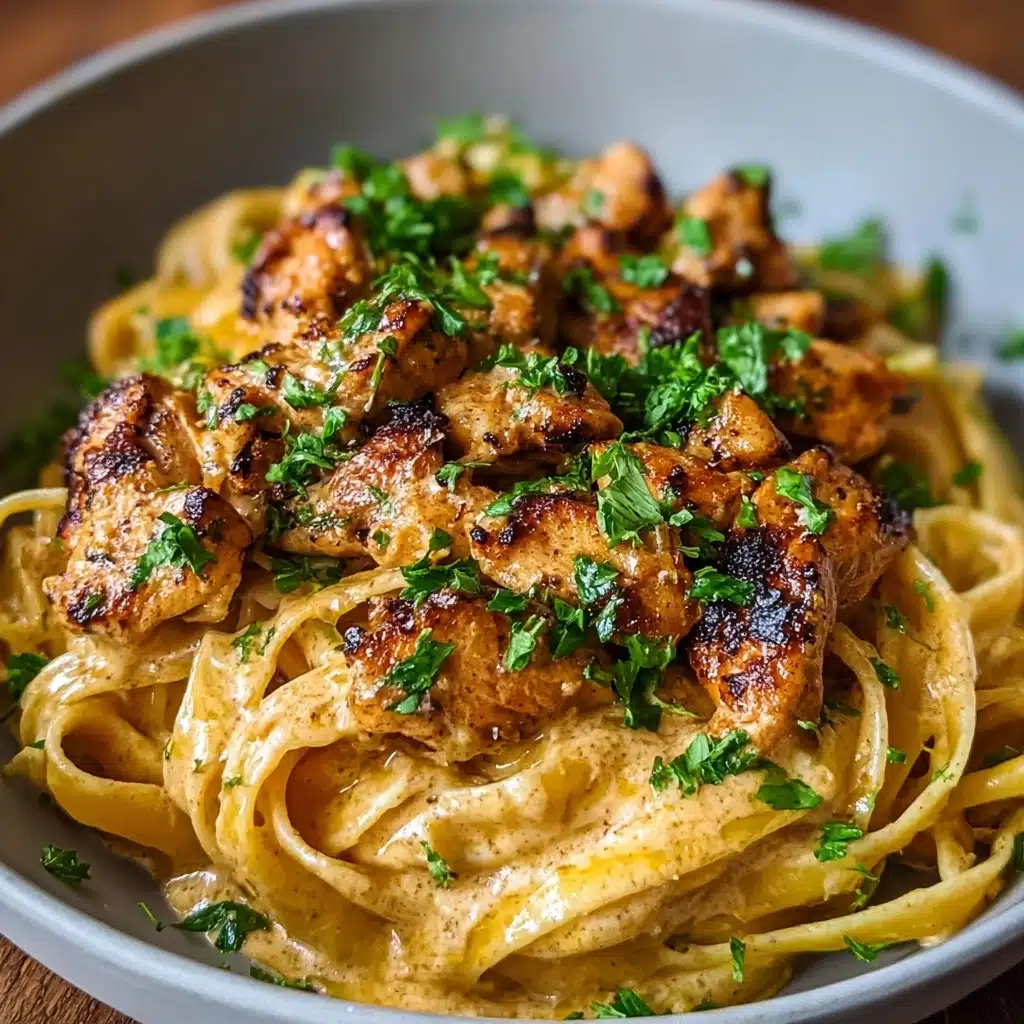 Cowboy Butter Chicken Linguine Recipe - Recipe Image