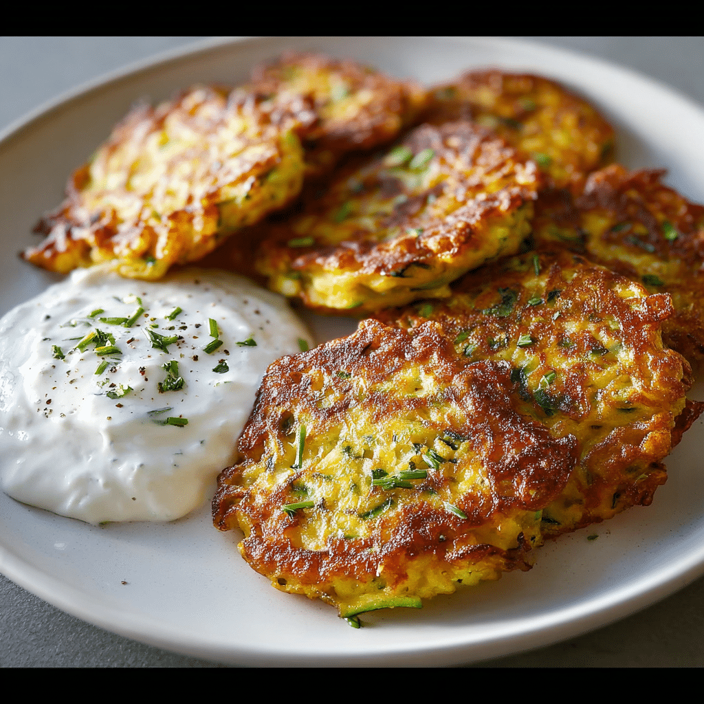 Zucchini Fritter Recipe