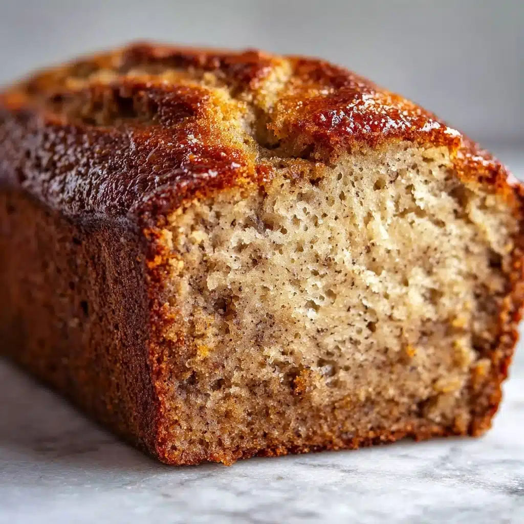 Moist Banana Bread Recipe with Brown Sugar Crust Recipe - Recipe Image