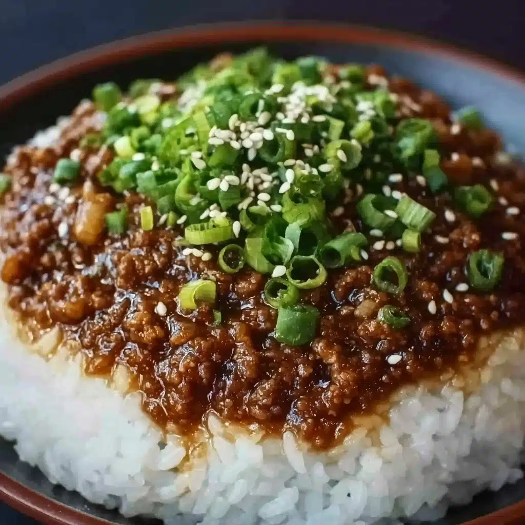 Korean Ground Beef Bowl Recipe - Recipe Image