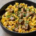 Ground Beef Stroganoff Recipe