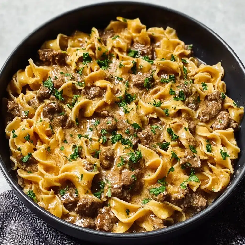 Ground Beef Stroganoff Recipe - Recipe Image