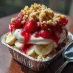 Strawberry Crunch Banana Pudding Recipe