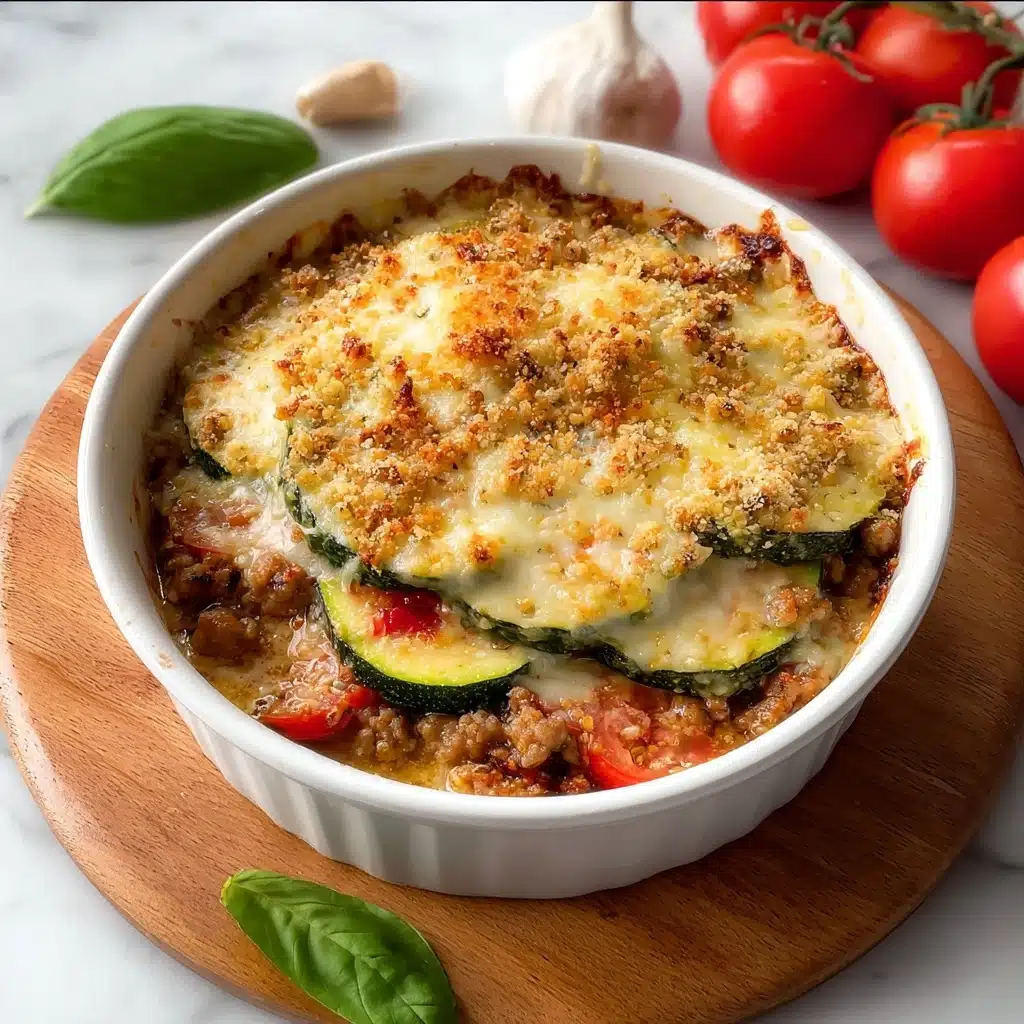 Fresh Italian Zucchini Casserole Recipe