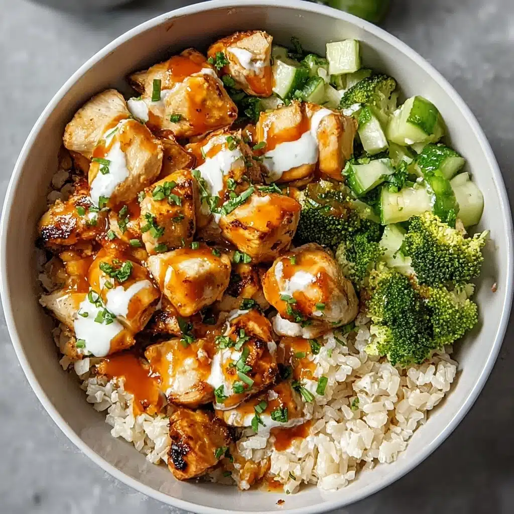 Hot Honey Chicken Bowl Recipe - Recipe Image