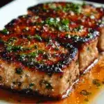 Garlic Parmesan Chicken Meatloaves Recipe