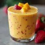 Mango Strawberry Smoothie Recipe