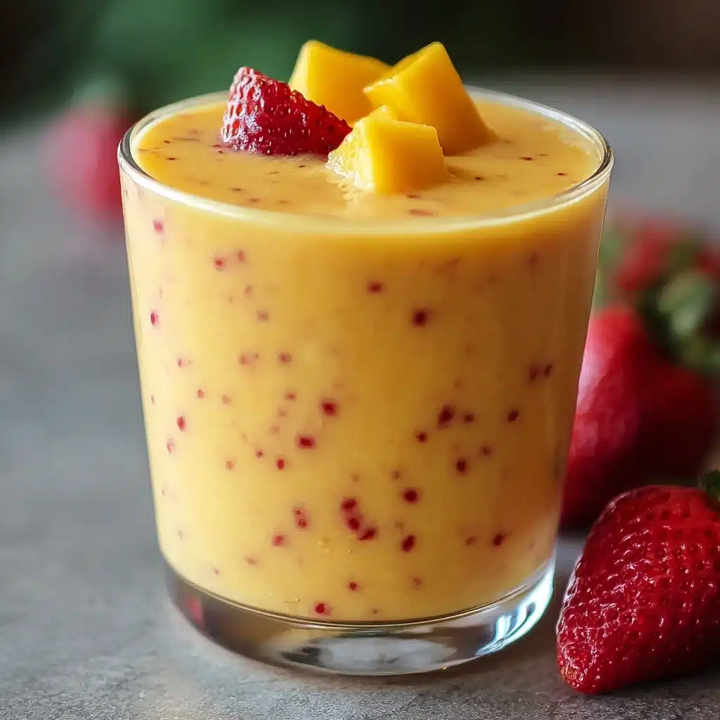 Mango Strawberry Smoothie Recipe