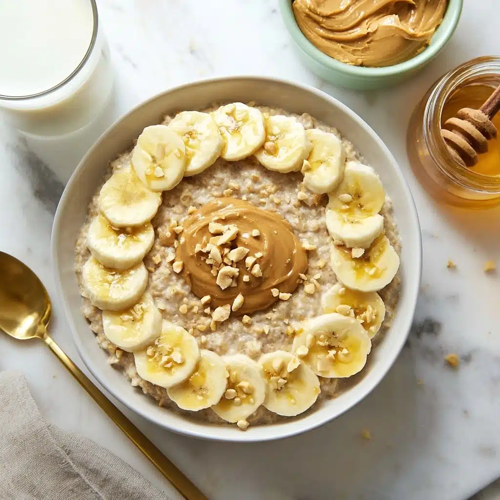 Peanut Butter Banana Overnight Oats Recipe - Recipe Image