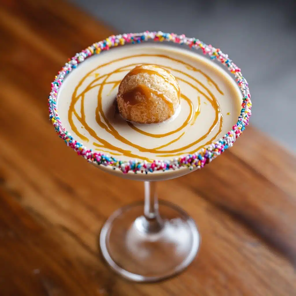 Glazed Donut Martini Recipe - Recipe Image