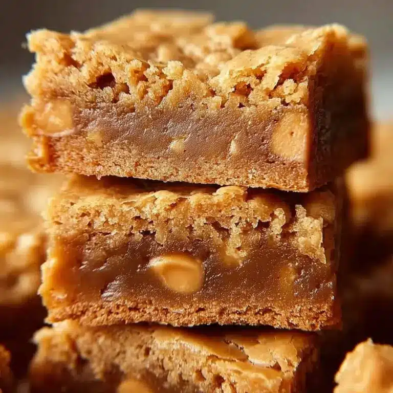 Butterscotch Toffee Cookie Bars Recipe