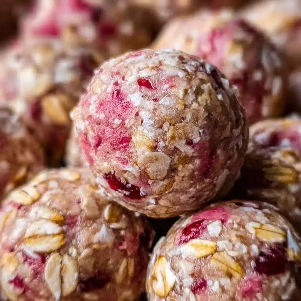 Strawberry Cheesecake Protein Balls Recipe - Recipe Image