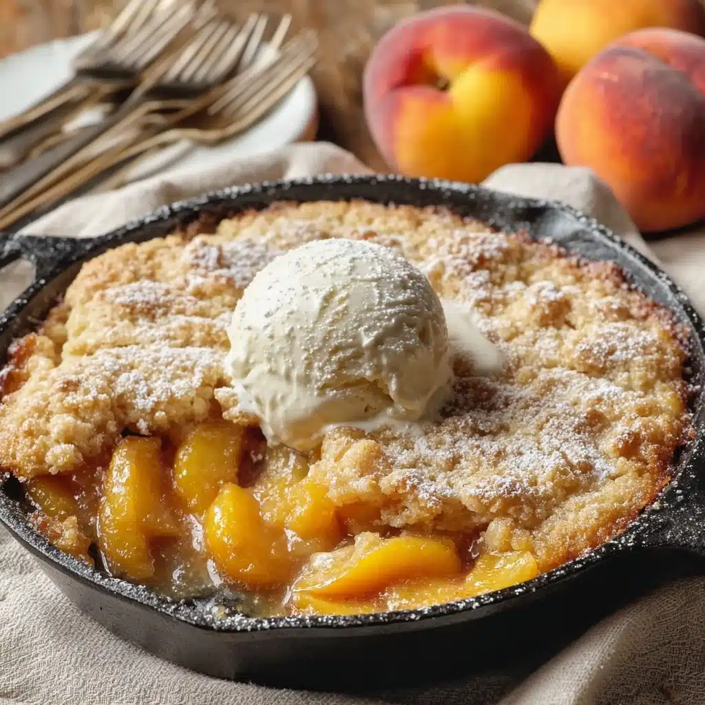 Classic Southern Peach Cobbler Recipe - Recipe Image