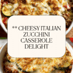 Fresh Italian Zucchini Casserole Recipe