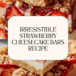 Strawberry Cheesecake Bars Recipe