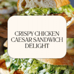 Crispy Chicken Caesar Sandwich Recipe