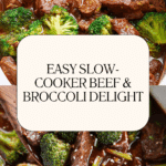 Slow-Cooker Beef & Broccoli Recipe