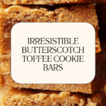 Butterscotch Toffee Cookie Bars Recipe