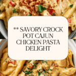 Crock Pot Creamy Cajun Chicken Pasta Recipe