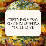 Crispy Parmesan Zucchini Muffins Recipe