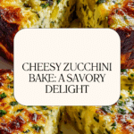 Cheesy Baked Zucchini Slice for a Savory Homemade Treat Recipe