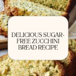 Sugar-Free Zucchini Bread Recipe