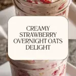 Strawberry Cream Oats Recipe