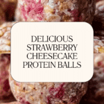 Strawberry Cheesecake Protein Balls Recipe