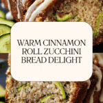 Indulge in Delicious Cinnamon Roll Zucchini Bread Today! Recipe