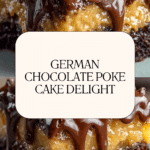 German Chocolate Poke Cake Recipe