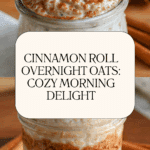 Easy Cinnamon Roll Overnight Oats Recipe
