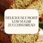Low Sugar Zucchini Bread Recipe