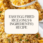 Easy Egg Fried Rice (only 6 ingredients!) Recipe