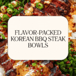 Korean BBQ Steak Bowls Recipe