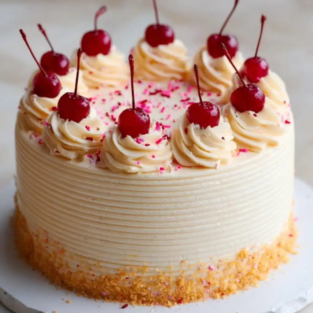 Vintage Maraschino Cherry Cake Recipe - Recipe Image