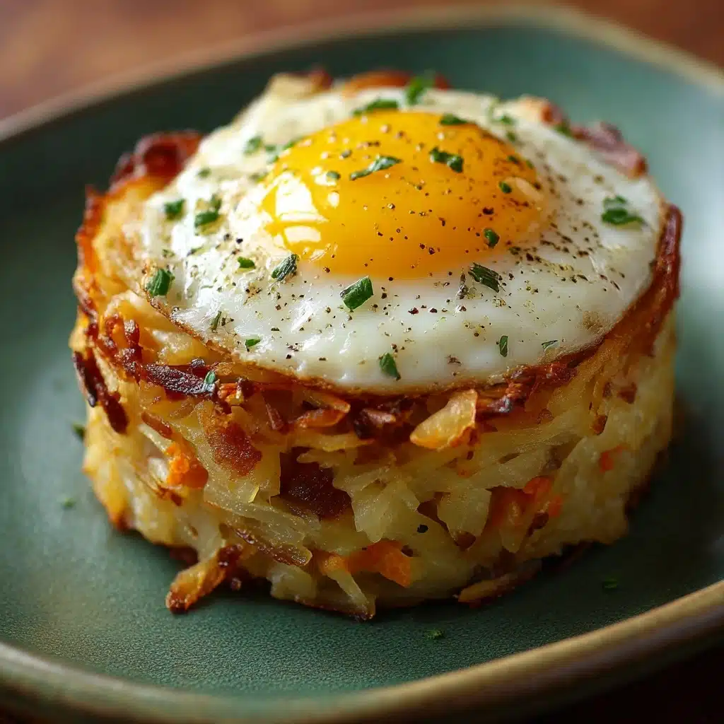 Baked Eggs Napoleon Recipe - Recipe Image