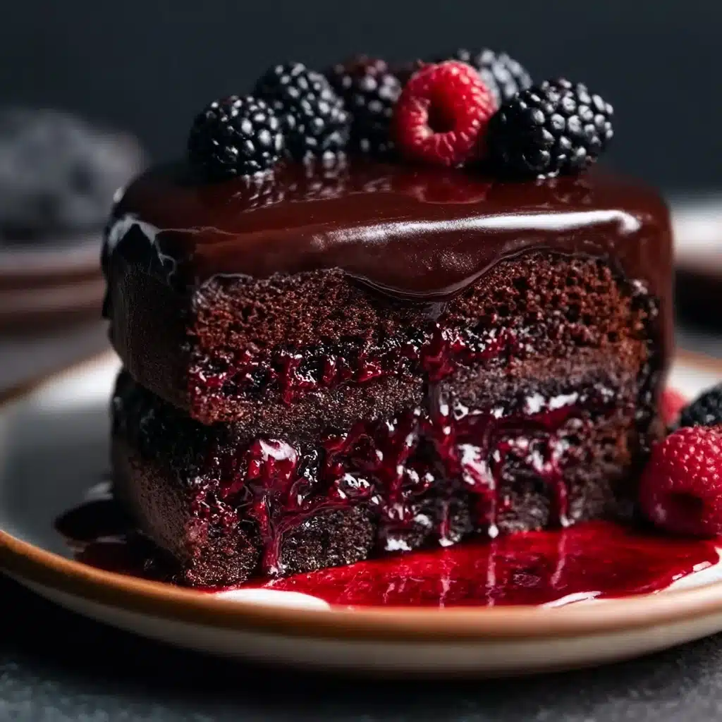 Spooky Black Velvet Halloween Cake Recipe - Recipe Image