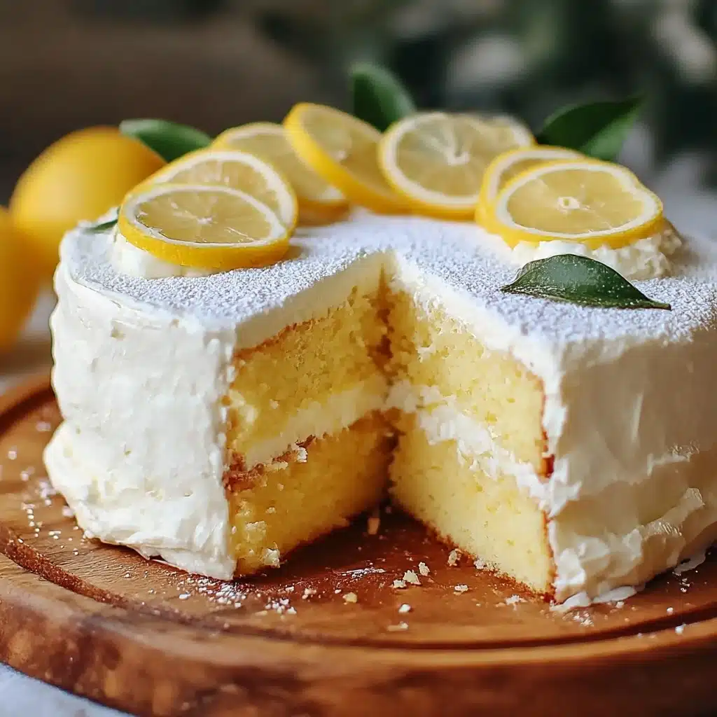 Top 1 Italian Lemon Cream Cake Recipe - Recipe Image