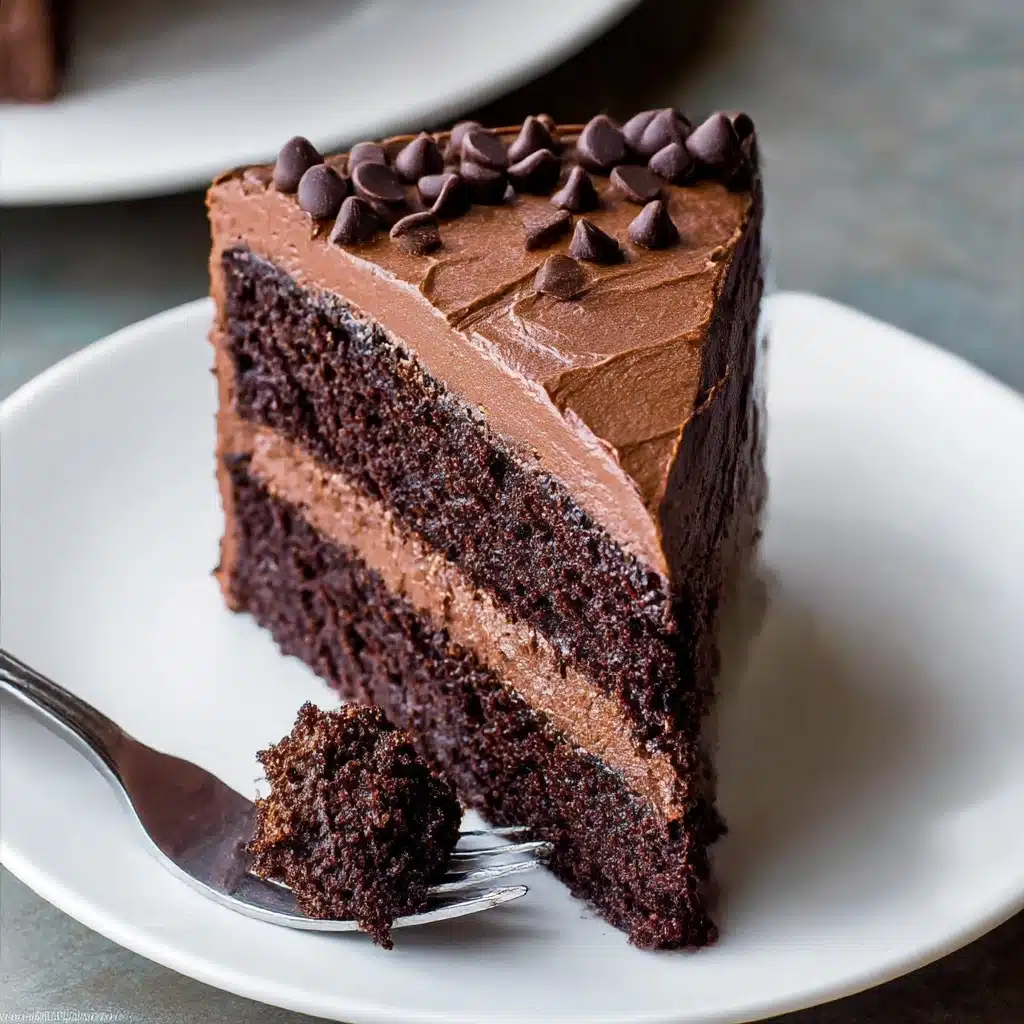Triple Chocolate Cake Recipe - Recipe Image