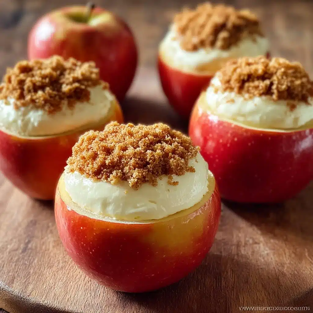 Cheesecake Stuffed Baked Apples Recipe - Recipe Image