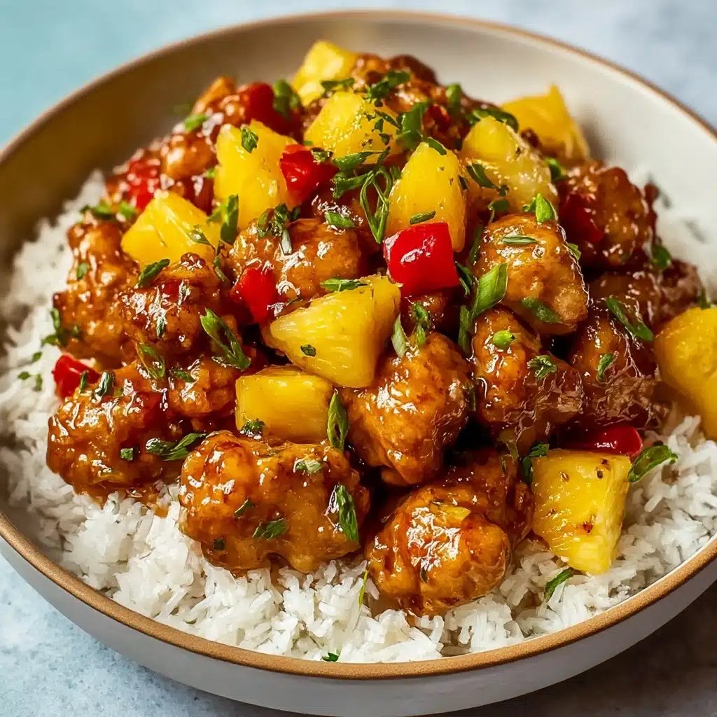 5-Star Brown Sugar Pineapple Chicken Recipe - Recipe Image