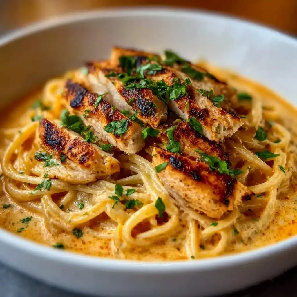 oy Butter Chicken Linguine in 30 Minutes Recipe - Recipe Image
