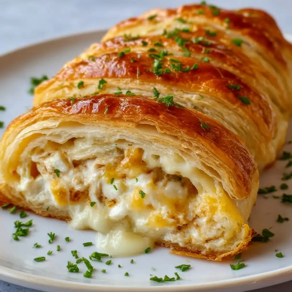 Cheesy Chicken Crescent Rolls Recipe - Recipe Image