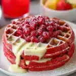 Red Velvet Waffles Recipe