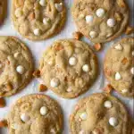 Salted Caramel White Chocolate Cookies Recipe