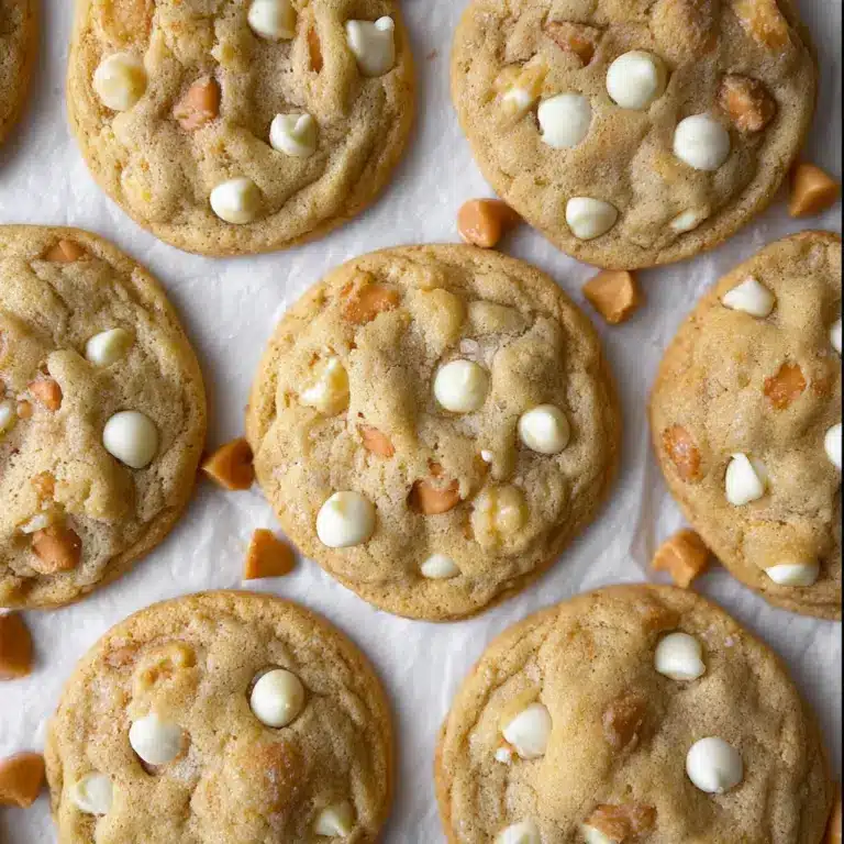 Salted Caramel White Chocolate Cookies Recipe
